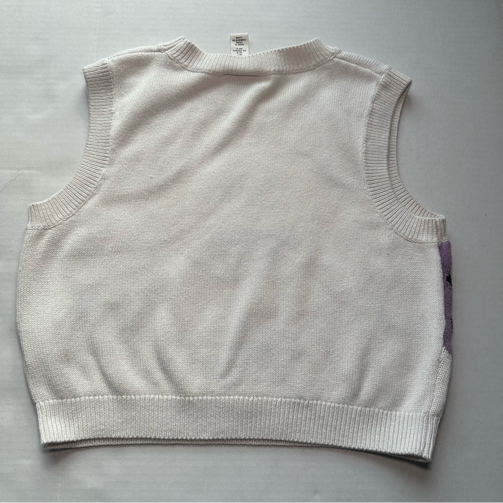 SmileyWorld X H&M collaboration Smiley Sweater Vest Size L - Picture 4 of 4
